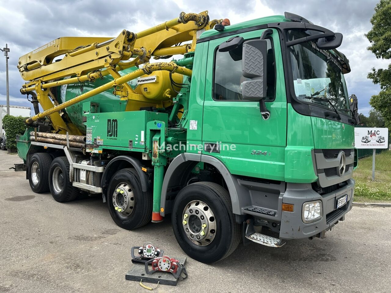 Mercedes-Benz ACTROS 3241 8x4 PUMI PM M 21-3 (21m) Putzmeister - *238.000km* / camión hormigonera