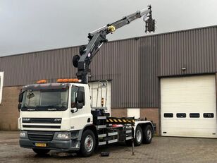 DAF CF 75 75 / Euro5 / HMF 2420 Kraan / Haakarm / Radio remote / Onl grúa móvil