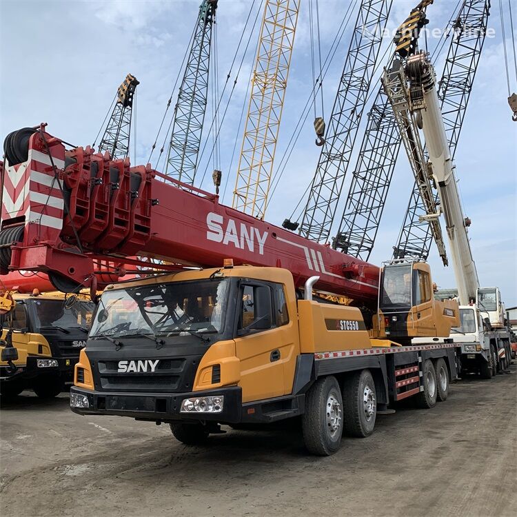 Sany STC550 STC500 TRUCK CRANE SANY 50 TON 55 TON grúa móvil