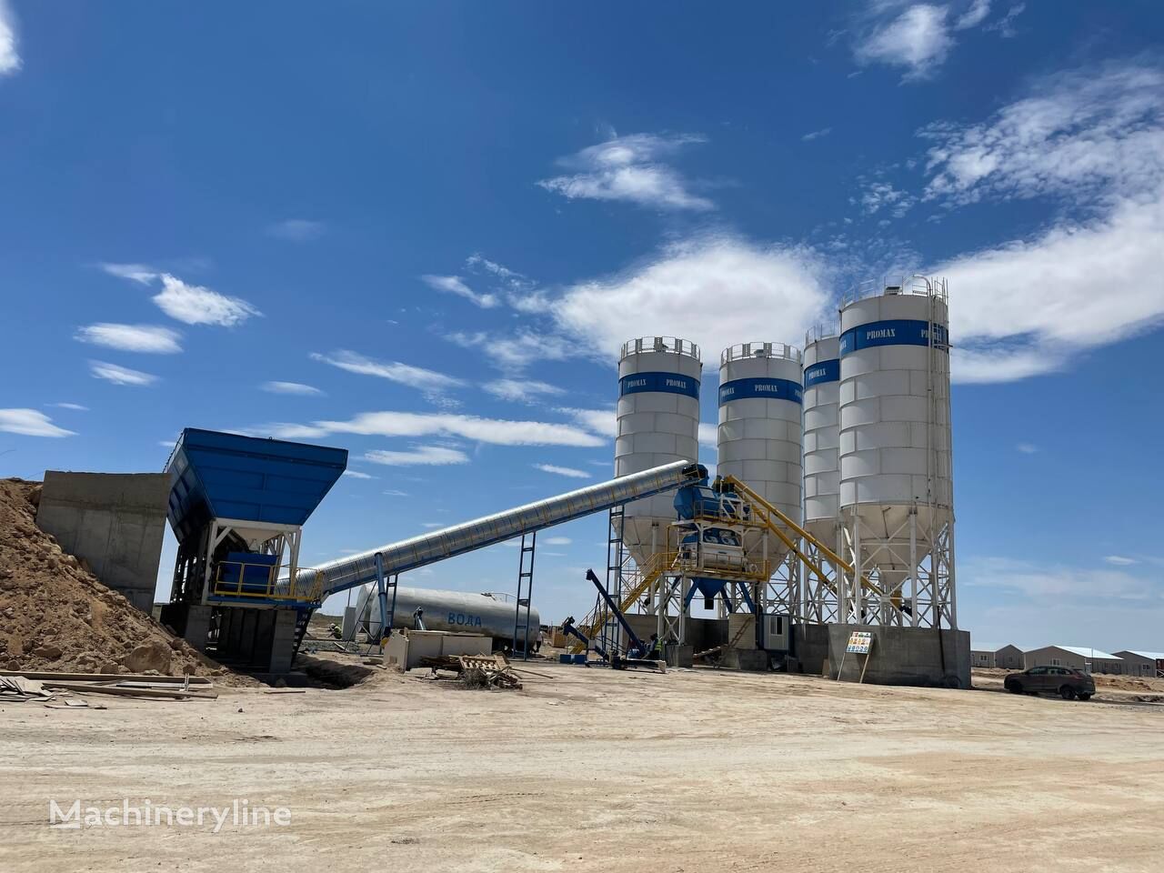 Promax STATIONARY Concrete Batching Plant S160-TWN / S200-TWN planta de hormigón nueva